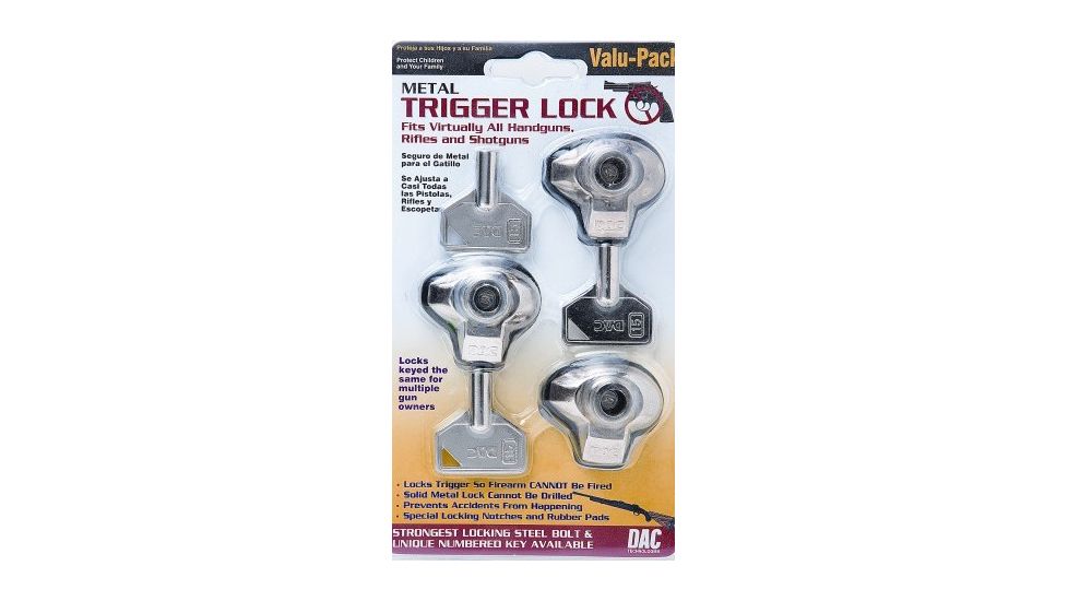 DAC Technologies Gunmaster Metal Trigger Locks