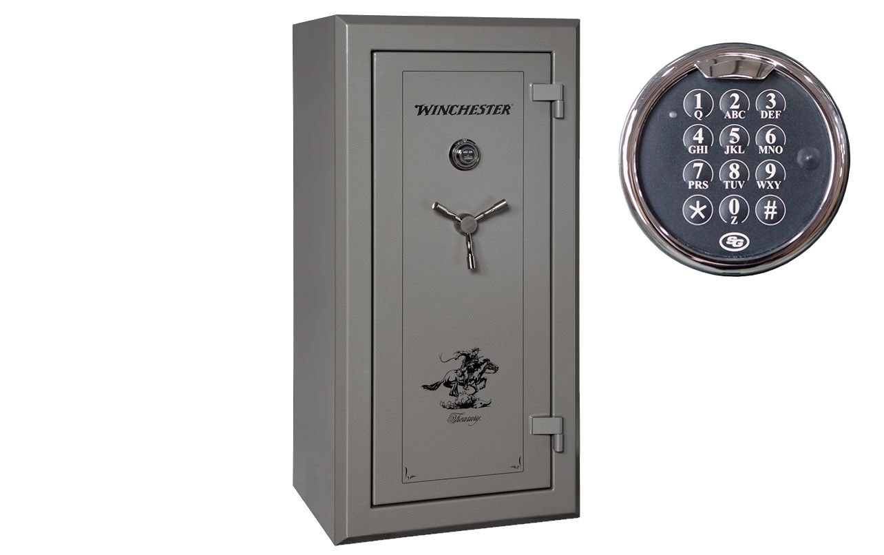 Winchester Safes Treasury 26, 26 Gun Safe, 90 Min Fire Rating